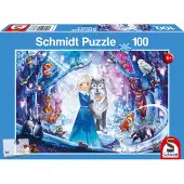 Schmidt A Princess in the Snowy Forest 100p palapeli