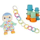 Playgro Eco Play Activity Lahjapakkaus Pingviini