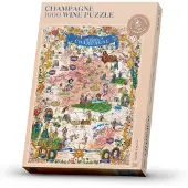 Water and Wines AB - Wine Puzzle Palapeli Samppanja 1000 palaa