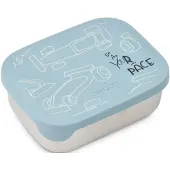 Liewood Arthur Printed Lunchbox - Silver - ONE SIZE