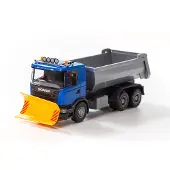 Emek Scania Kippikuorma-auto + Aura, Sininen