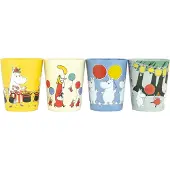 Rätt Start Muumi Juhlat keräilymukit 15 cl 4-pack Multi