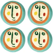 Serax Ottolenghi Feast lautanen XS Ø16 cm 4-pakkaus Face nr 2