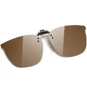 INF Polarisoidut Clip-on Aurinkolasit - Autoiluun & Ulkoiluun Brown