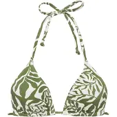 Buffalo Bikinitoppi oliivi / valkoinen