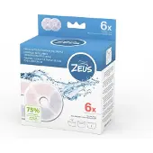 Zeus Oasis Plus Smarter Juomalähde - Zubehör: Triple Action Filter rahmenlos (6 Stück)