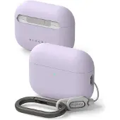 Ringke AirPods Pro 3 Silikonikotelo - Iskunkestävä suoja - vaalean violetti