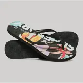 Superdry Logo Vegan Flip Flops Oranssi EU 36-37 Nainen