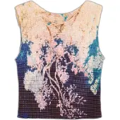 Desigual Toppi beige / marine / roosa