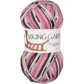 Viking Garn Raggen 150 g Poppy