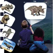 Brainstorm Products Latarka i projektor - Dinozaury