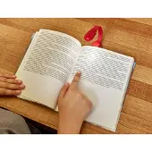 Kikkerland Rechargeable Clip Book Light Red (BL13-RD-EU)