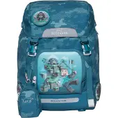 Beckmann Koulureppu - Classic+ - Jungle Peli - Vihreä - - OneSize - Koulureput