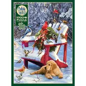Adlibris Palapelit Warm Winter´s Day 1000 palaa Cobble Hill