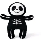 Teddykompaniet Självlysande Skelett - Black - 26 CM