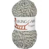 Viking Garn Raggen 150 g harmaa/valkoineb