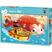 Kärnan Egmont Puupalapeli Bamse Ja Meren Salaisuus 100
