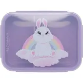 Beckmann Lunchbox, Yellow Heart - Purple - ONE SIZE