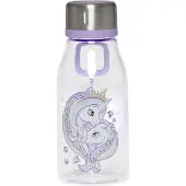 Beckmann Drinking Bottle 400 Ml, Unicorn Princess - Purple - ONE SIZE