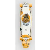 Flying Wheels Tropical 35" Surfskate oranssi