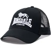 Lonsdale Lippalakki 'Hollinhurst' musta / valkoinen