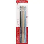 Swissdent Profi Whitening Toothbrush Trio (Black/Gold/Blue)