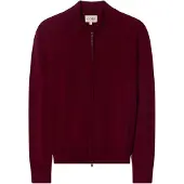 GOBI Cashmere Neuletakki 'Women's Timeless Cashmere Full-Zip Cardigan' viininpunainen