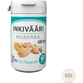 Via Naturale Inkivääri 60 tabl. ravintolisä