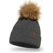 Vivisence 7042 tummanharmaa uni-hattu