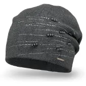 Vivisence 7012 tummanharmaa uni-hattu