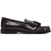 Tommy Hilfiger Th Loafer Tassel Abrasivato - Brown - 37