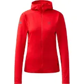 Haglöfs Women's L.I.M Mid Multi II Hood Tech Red Välikerrospuserot XL