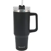Klausberg KB-7942 termomuki pillillä, musta, 1100 ml