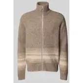 ANNARR Anrnorman Ls Knit Full Zip Cardigan - Brown - M