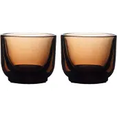 Fellow Pirch Espresso Amber lasisarja, 2 kpl. x 89 ml