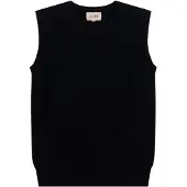 GOBI Cashmere Neuleliivi 'Women's Timeless Cashmere Crewneck Vest' musta