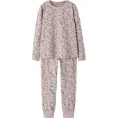 Name it Yöpuku oliivi / pastellinvioletti / roosa / tummanpunainen