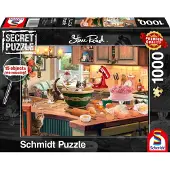 Schmidt At the Kitchen Table 1000p palapeli