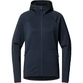 Haglöfs Women's Magma Mid Hood Tarn Blue Välikerrospuserot S