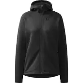 Haglöfs Women's Magma Mid Hood True Black Välikerrospuserot M