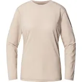 Haglöfs Kaise Wool LS Tee Naisten liitubeige - XS