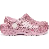 Crocs Classic Chunky Glitter Clog T - Pink - 24/25