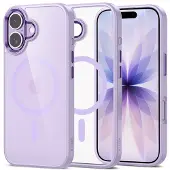 Tech-Protect iPhone 17 Magmat Kotelo - MagSafe-yhteensopiva - Violetti / Kirkas