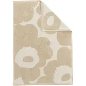 Marimekko Unikko pyyhe 50 x 70 cm Off white-pellava