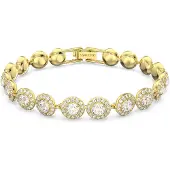 Swarovski Rannekoru 'Una' kulta / läpinäkyvä