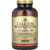 Solgar - Kalsium, magnesium ja D3-vitamiini (150 tablettia)