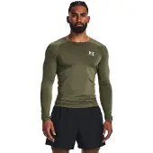 Under Armour Ua Hg Armour Comp Ls - Khaki green - XXXL