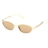 Max & Co Max &amp;co MO0158 53/16/140 Kiiltävä valkoinen etu injektoitu NAISILLE MO0158 Aurinkolasit