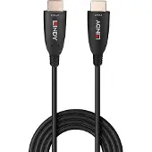 Lindy 38515, 50 m, HDMI-tyyppi A (vakio), HDMI-tyyppi A (vakio), 48 Gbit/s, Musta