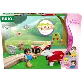 BRIO 32299 Disney Princess Snehvide Togsæt Med Dyr - Multi/patterned - ONE SIZE